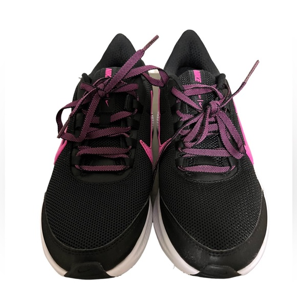 NIKE Sz 9 RUNALLDAY Women’s Black & Pink Running Athletic Shoes 2 CD0224 005 EUC - Picture 5 of 8